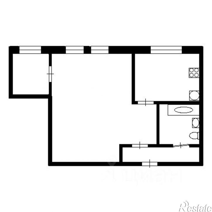 2-комн квартира ул Труда, 3,  д. 3