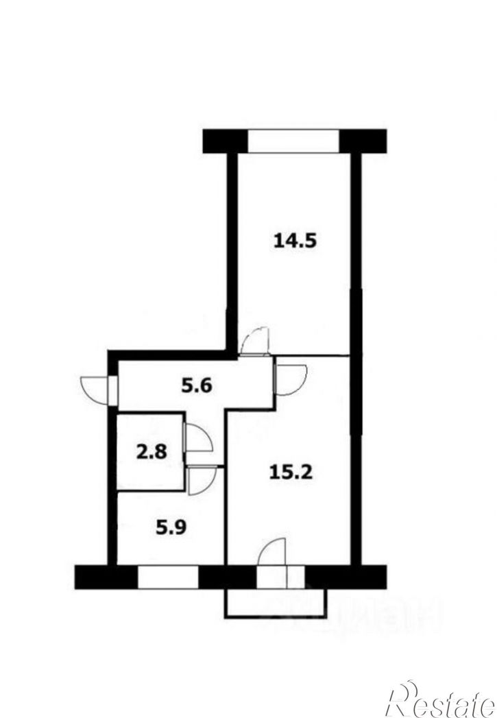 2-комн квартира ул Мира, 122,  д. 122