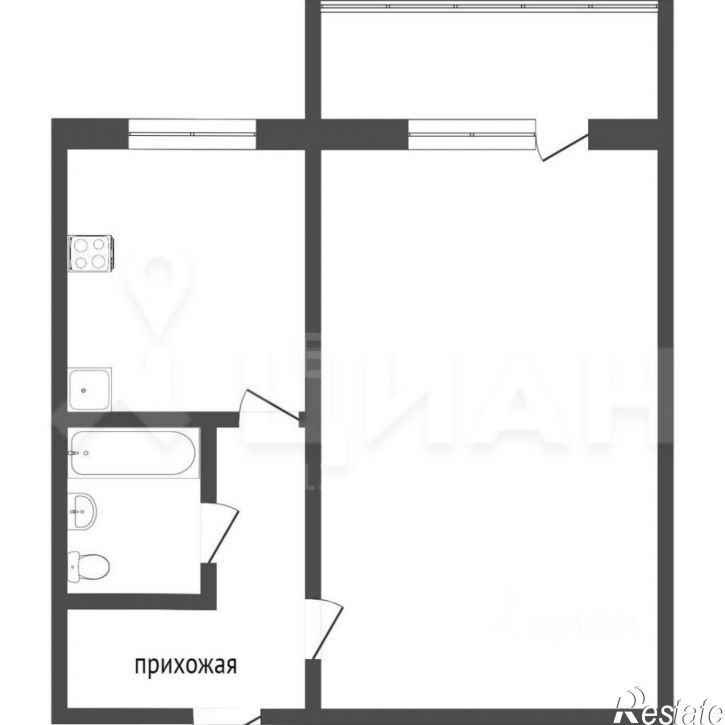 1-комн квартира ул Мира, 71,  д. 71