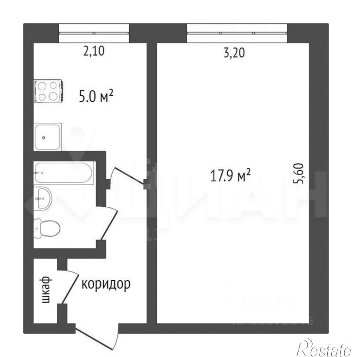 1-комн квартира ул Ломоносова, 133,  д. 133